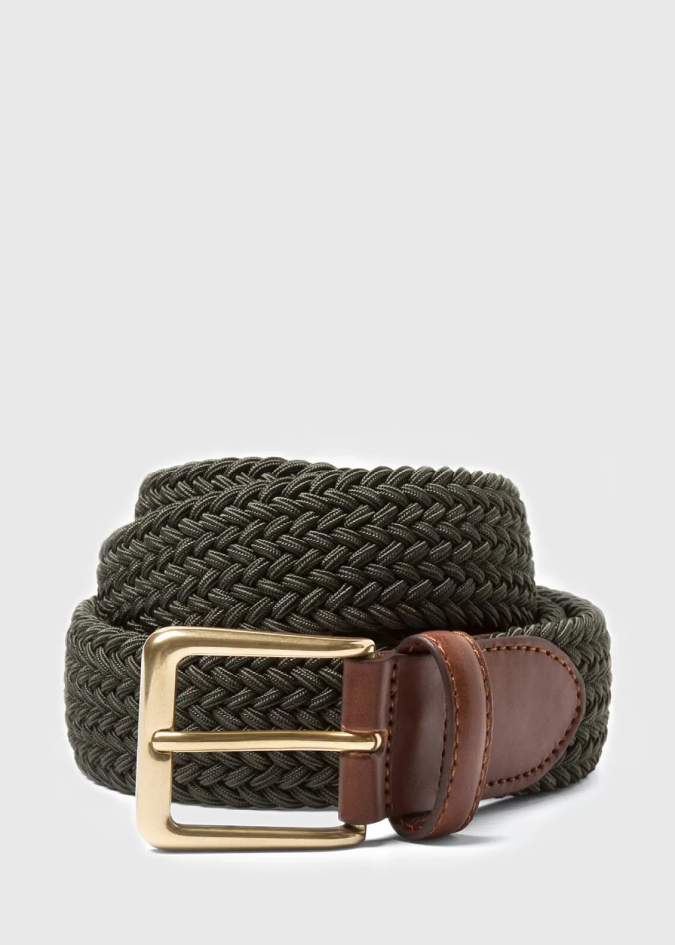 Fashion Braided Stretch Nylon Belt Belts