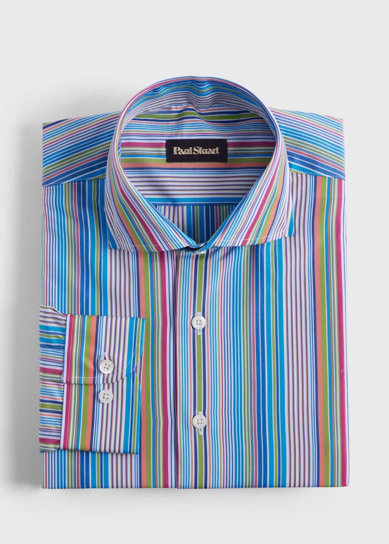 Discount Cotton color Stripe Sport Shirt Sport Shirts